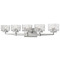 Z-Lite Rubicon Brushed Nickel LED Bathroom Light by Z-Lite 1927-5V-BN-LED