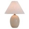 House of Troy Lighting Scatchard Stoneware Oatmeal Table Lamp by House of Troy Lighting GS140-OT