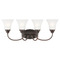 Generation Lighting Holman 24.50-Inch Bronze Bathroom Light by Generation Lighting 44808-710