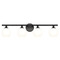 Z-Lite Z-Lite Neoma Matte Black Bathroom Light 1100-4V-MB