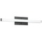 Matteo Lighting Madoire Matte Black LED Bathroom Light by Matteo Lighting S07423MB