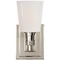Visual Comfort Signature Collection Thomas OBrien Bryant Bath Sconce in Polished Nickel by Visual Comfort Signature TOB2152PNWG