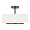 Generation Lighting Nance 16.25-Inch Bronze Semi-Flush Mount by Generation Lighting 7728002-710