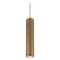 Modern Forms by WAC Lighting Burning Man Aged Brass LED Mini Pendant by Modern Forms PD-67014-AB