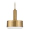 Hinkley Cedric 13-Inch Pendant in Lacquered Brass by Hinkley Lighting 30074LCB