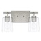 HomePlace by Capital Lighting Greyson 14.50-Inch Brushed Nickel Bath Light by HomePlace by Capital Lighting 128521BN-449