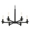 Eurofase Lighting Torna Matte Black LED Chandelier by Eurofase Lighting 38440-021
