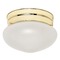 Nuvo Lighting Polished Brass Flush Mount by Nuvo Lighting 60/6030