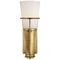 Visual Comfort Signature Collection Thomas OBrien Robinson Sconce in Antique Brass by Visual Comfort Signature TOB2751HABWG