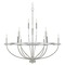 HomePlace by Capital Lighting Greyson 12-Light Chandelier in Brushed Nickel by HomePlace by Capital Lighting 428501BN
