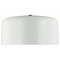 Visual Comfort Studio Collection Visual Comfort Studio Collection Malone Matte White & Satin Brass Flushmount Light 7705401-115