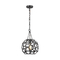 Visual Comfort Studio Collection Alexa Hampton Feccetta 11-Inch Midnight Black Pendant by Visual Comfort Studio AP1051MBK