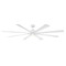 Modern Forms by WAC Lighting Modern Forms Size Matters Matte White LED Ceiling Fan with Light FR-W2403-84L-MW