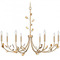 Quoizel Lighting Quoizel Lighting Heiress Bronze Gold Chandelier HEI5040BGD