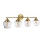 Craftmade Lighting Essex 38-Inch Bath Light in Satin Brass by Craftmade Lighting 19538SB4