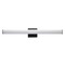 Maxim Lighting Rail Black LED Vertical Bathroom Light by Maxim Lighting 52103BK
