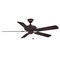 Fanimation Fans Fanimation Fans Edgewood 52 Dark Bronze Ceiling Fan Without Light FP9052DZW