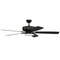 Craftmade Lighting Pro Plus 112 52-Inch LED Fan in Flat Black by Craftmade Lighting P112FB5-52FBGW