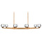 Modern Forms by WAC Lighting Double Bubble Aged Brass LED Linear Light by Modern Forms PD-82044-AB