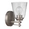 Craftmade Lighting Drake 5.50-Inch Wall Sconce in Brushed Nickel by Craftmade Lighting 19606BNK1
