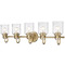 Z-Lite Kinsley Heirloom Gold Bathroom Light by Z-Lite 340-5V-HG