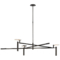 Visual Comfort Signature Collection Melange Grande LED Chandelier in Bronze by Visual Comfort Signature KW5603BZ-ALB