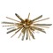 Avenue Lighting Palisades Ave. Flush Mount in Antique Brass by Avenue Lighting HF8205-AB