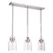 Craftmade Lighting Foxwood Brushed Polished Nickel Multi-Light Pendant by Craftmade Lighting 53693-BNK