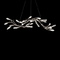Schonbek Lighting Secret Garden Antique Silver LED Linear Light by Schonbek Lighting S2456-48OH