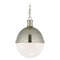 Visual Comfort Signature Collection Thomas OBrien Hicks Large Pendant in Antique Nickel by Visual Comfort Signature TOB5063ANWG