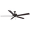 Fanimation Fans Fanimation Fans Edgewood 72 Dark Bronze Ceiling Fan Without Light FP9072DZW