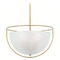 Visual Comfort Signature Collection Paloma Contreras Odeon Pendant in Antique Brass by VC Signature PCD5050HAB-FG