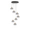 Eurofase Lighting Lissa 7-Light Multi-Light LED Pendant in Gold by Eurofase Lighting 48928-021