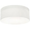 AFX Lighting Afx Lighting Anton Linen White Flushmount Light ANF1214MB-LW