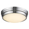 Avenue Lighting Cermack St. Collection LED Flush Mount in Chrome by Avenue Lighting HF1161-CH