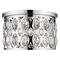 Z-Lite Dealey Chrome Flush Mount by Z-Lite 6010F15CH