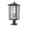 Z-Lite Aspen Black Post Light by Z-Lite 554PHXLR-533PM-BK