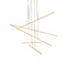 Kuzco Lighting Vega Minor Brushed Gold LED Multi-Light Pendant by Kuzco Lighting MP18205-BG
