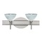 Besa Lighting Besa Lighting Domi Satin Nickel LED Bathroom Light 2SW-174352-LED-SN