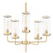Maxim Lighting Maxim Lighting Crosby Satin Brass Chandelier 11475CRSBR