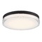 WAC Lighting Dot Black LED Flush Mount by WAC Lighting FM-W57815-30-BK