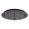 Kuzco Lighting Multi-Port Canopy Black Chrome Ceiling Adaptor by Kuzco Lighting CNP05AC-BC