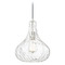 Capital Lighting River 9-In Water Glass Pendant in Polished Nickel by Capital Lighting 9B239A
