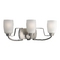 Progress Lighting Wisten Bathroom Light in Brushed Nickel by Progress Lighting P2796-09