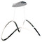 ET2 Lighting Perpetual 37-Inch LED Pendant in Black Chrome by ET2 Lighting E20455-BC