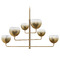 Troy Lighting Troy Lighting August Patina Brass LED Chandelier F3745-PBR
