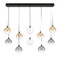 Eurofase Lighting Lissa 47-Inch LED Linear Chandelier in Black by Eurofase Lighting 48933-047