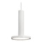 AFX Lighting Afx Lighting Luna White LED Mini-Pendant Light LNAP08L30D1WH