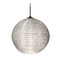 Besa Lighting Besa Lighting Kristall Ribbed Glass Bronze LED Pendant Light 1JT-4616GL-LED-BR