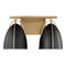 Visual Comfort Studio Collection Norman 15-Inch Vanity Light in Satin Brass by Visual Comfort Studio 4451702-848